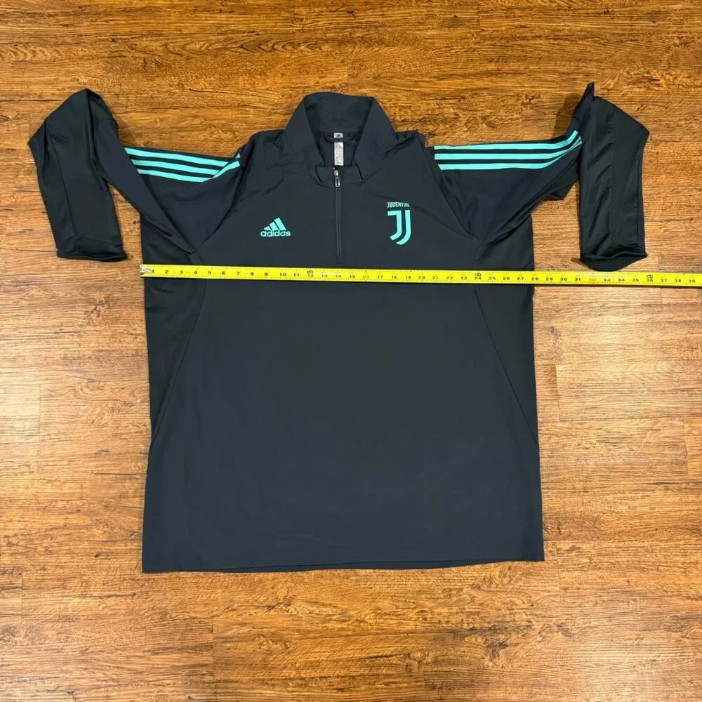 Adidas Juventus Soccer Futbol Football 1/4 Zip Training Sweater Jacket Men's 2XL